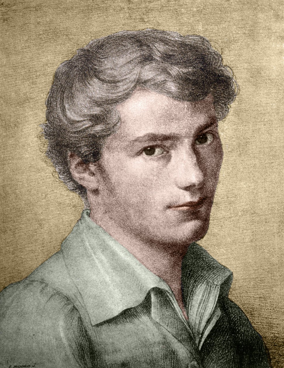 Franz Schubert (1797 - 1828) ml. od Unknown artist