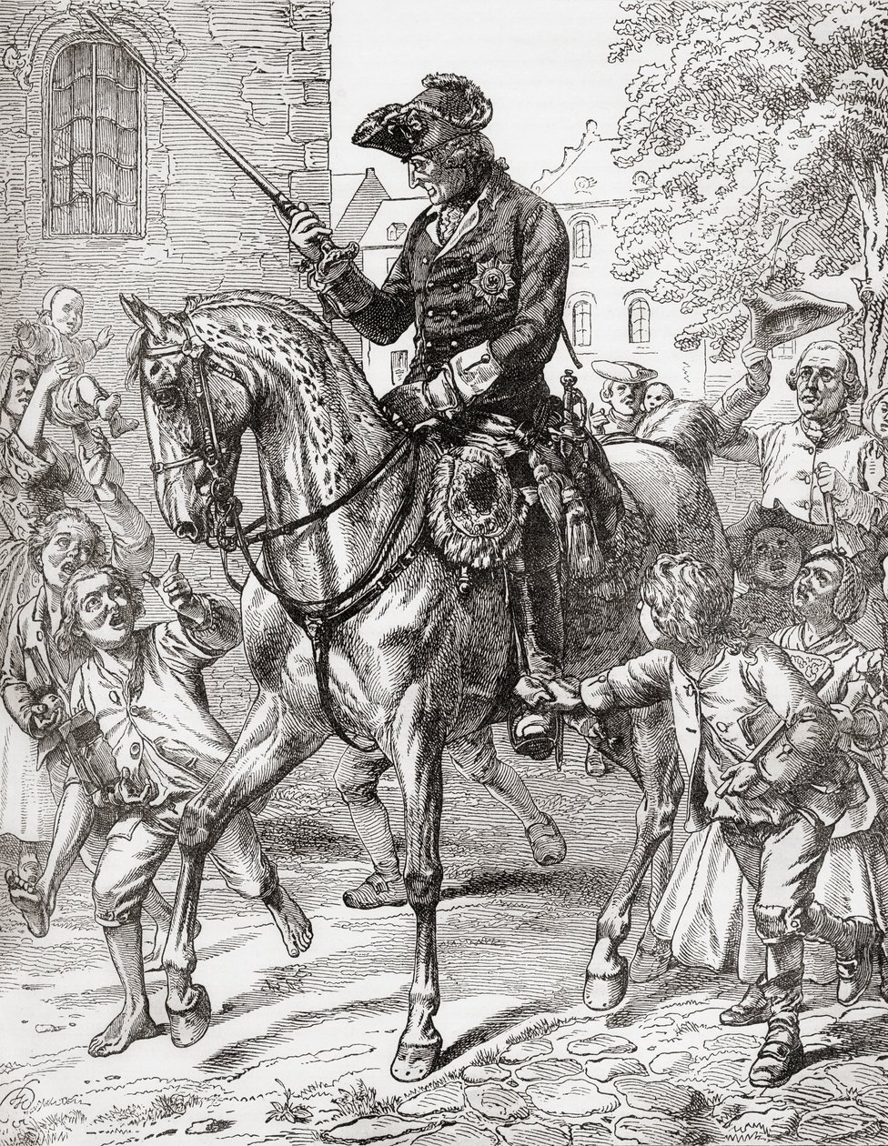 Frederick II (rytina) od Unknown artist