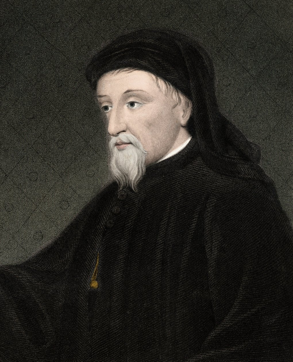 Geoffrey Chaucer od Unknown artist