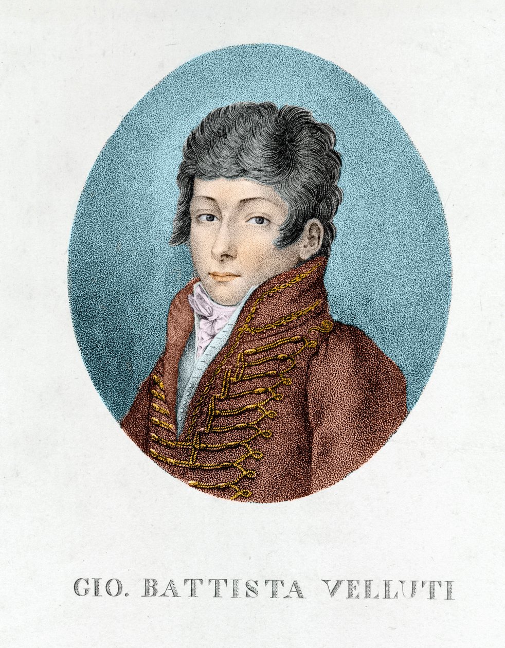 Giovanni Battista Velluti (1781-1861), poslední kastrační opera. od Unknown artist