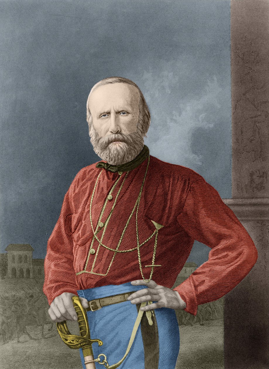 Giuseppe Garibaldi (1807-1882) od Unknown artist
