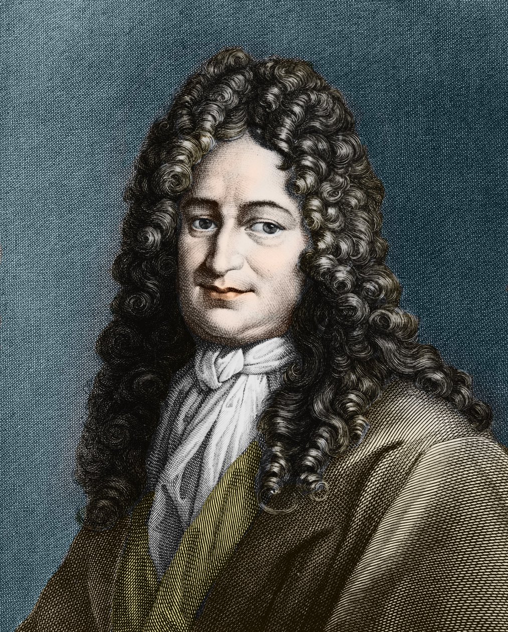 Gottfried Wilhelm von Leibniz (1646-1716), německý filozof od Unknown artist