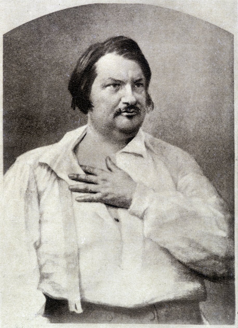 Honoré de Balzac, kolem roku 1850 od Unknown artist