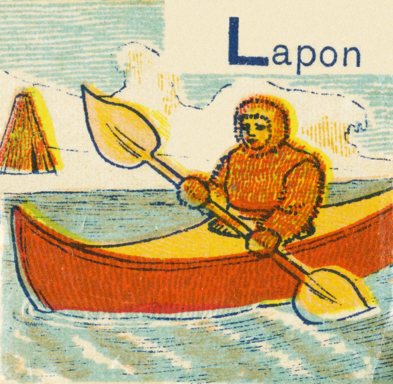 L jako Lapon od Unknown artist