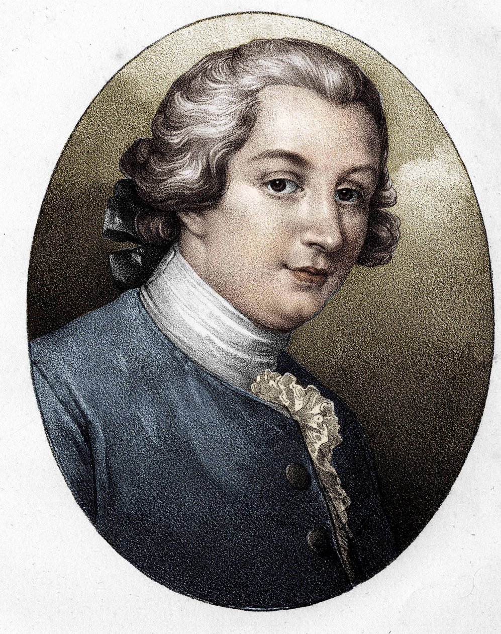 Louis Gresset (1709-1777), francouzský spisovatel. od Unknown artist