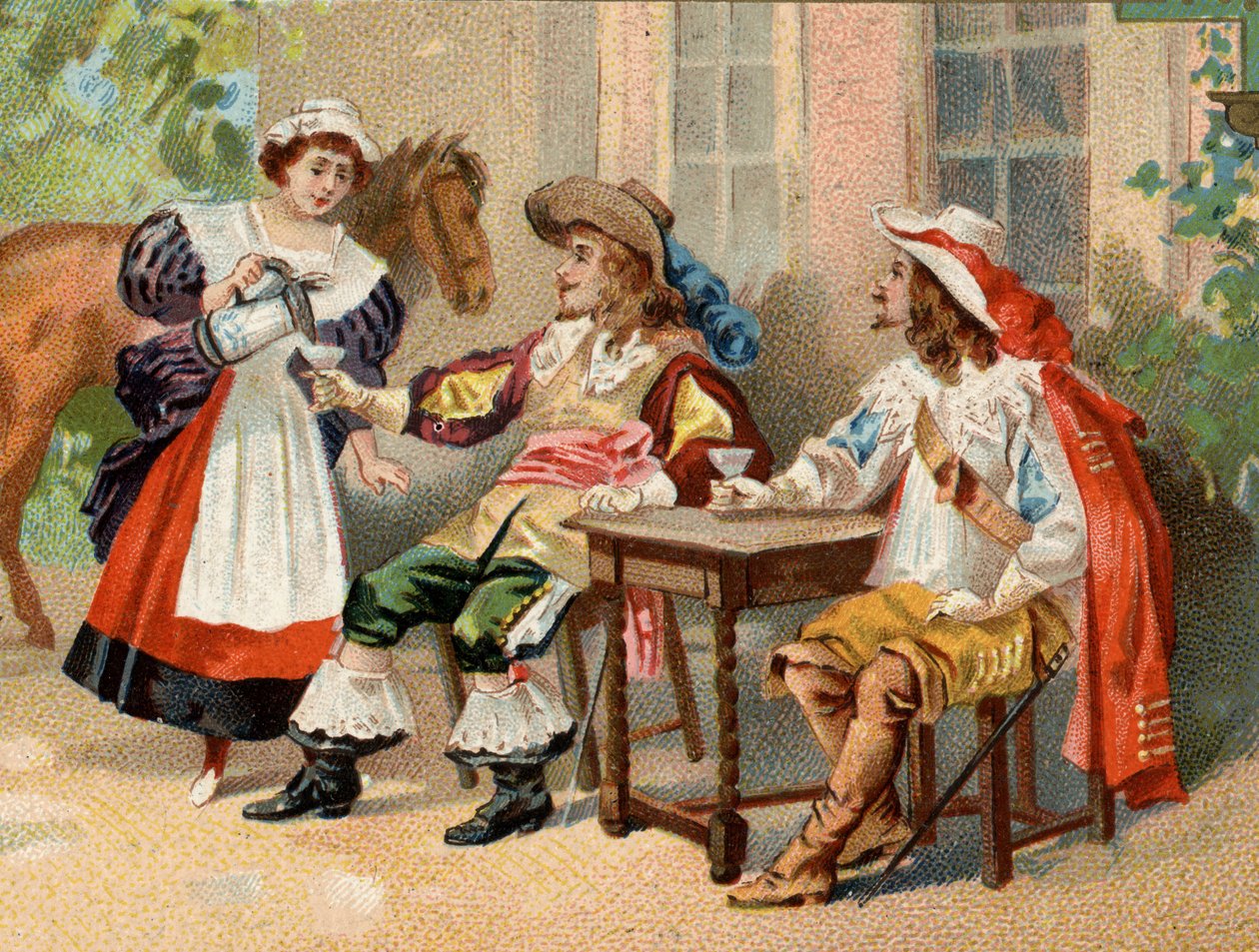 Mušketýři za Ludvíka XIII. od Unknown artist