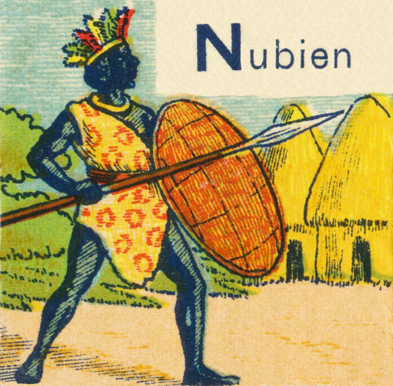 N jako Nubian od Unknown artist