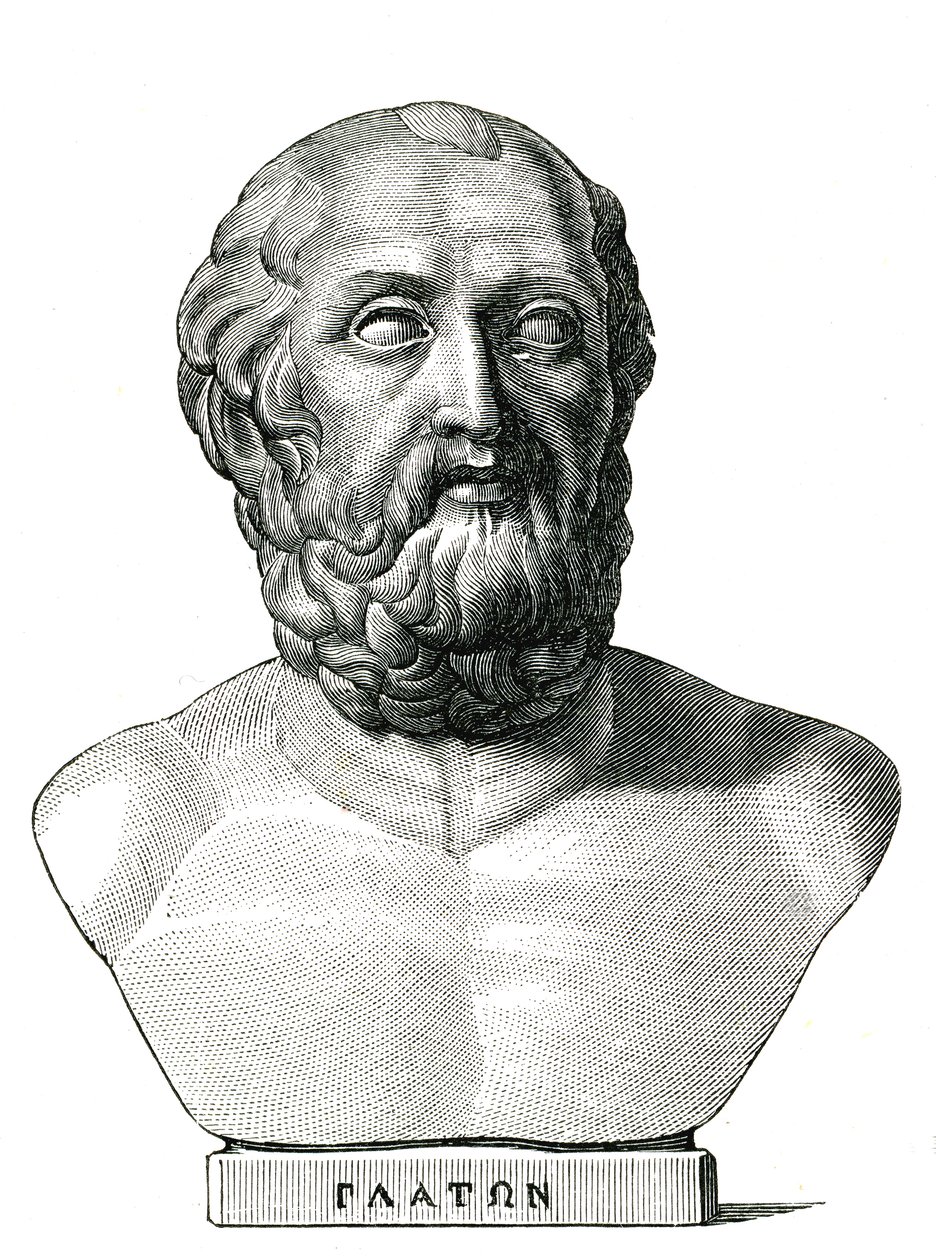 Platón od Unknown artist