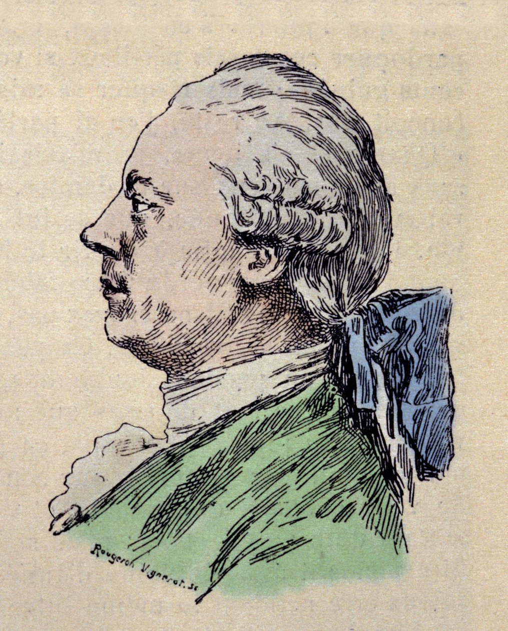 Portrét Andre Danicana (André-Danican) FILIDOR od Unknown artist