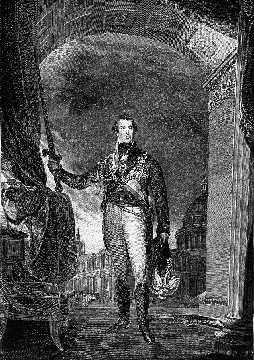 Portrét Arthura Wellesleyho od Unknown artist
