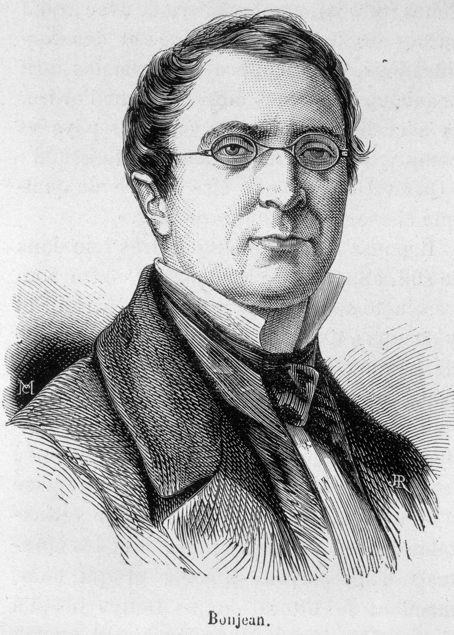 Portrét Bonjeana od Unknown artist