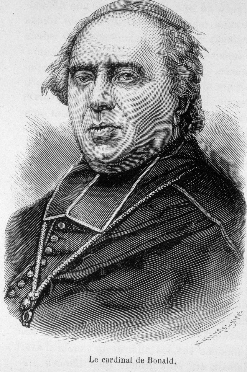 Portrét kardinála Bonalda od Unknown artist