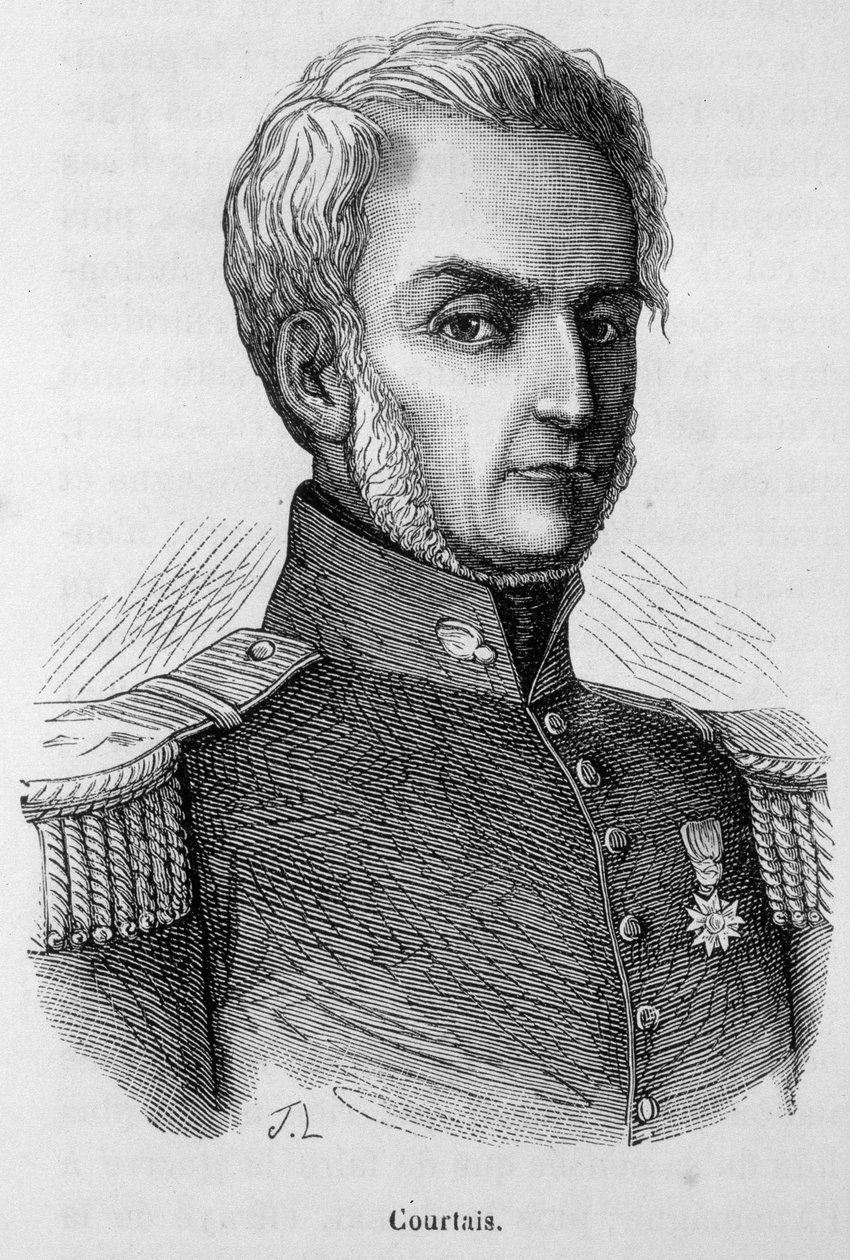 Portrét Courtais od Unknown artist