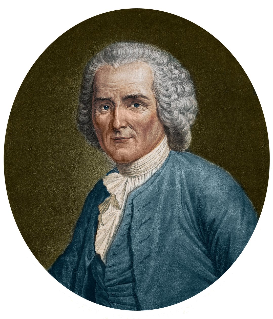 Portrét Jean Jacques Rousseau od Unknown artist