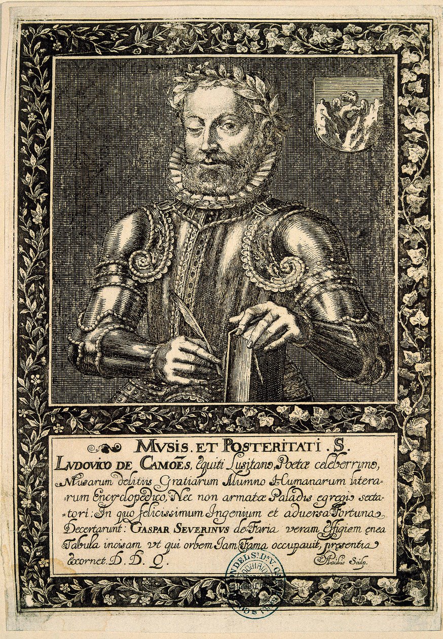 portugalský básník od Unknown artist