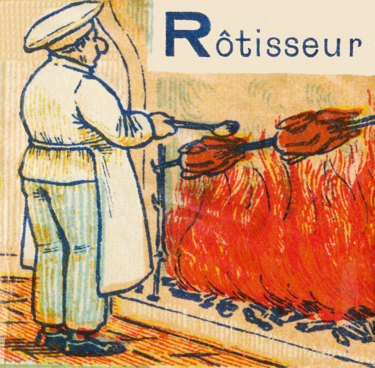 R jako Rotisseur od Unknown artist