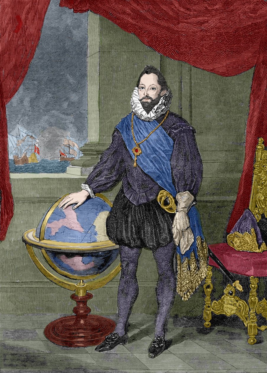 Sir Francis Drake od Unknown artist