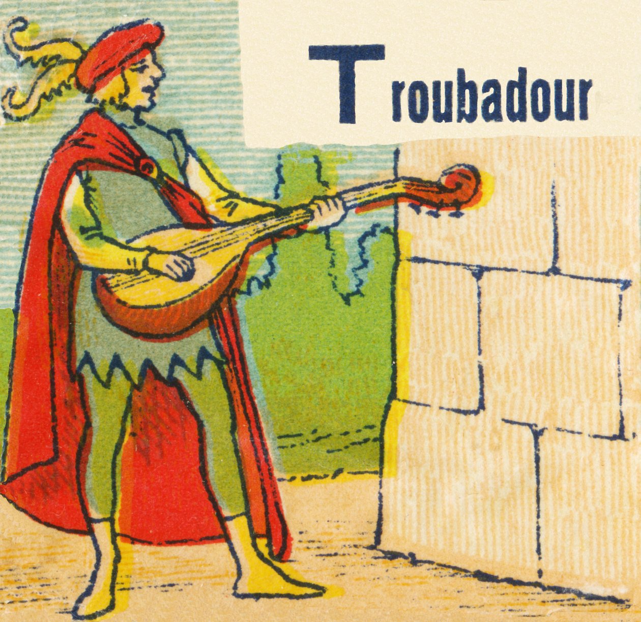 T jako Trubadúr od Unknown artist