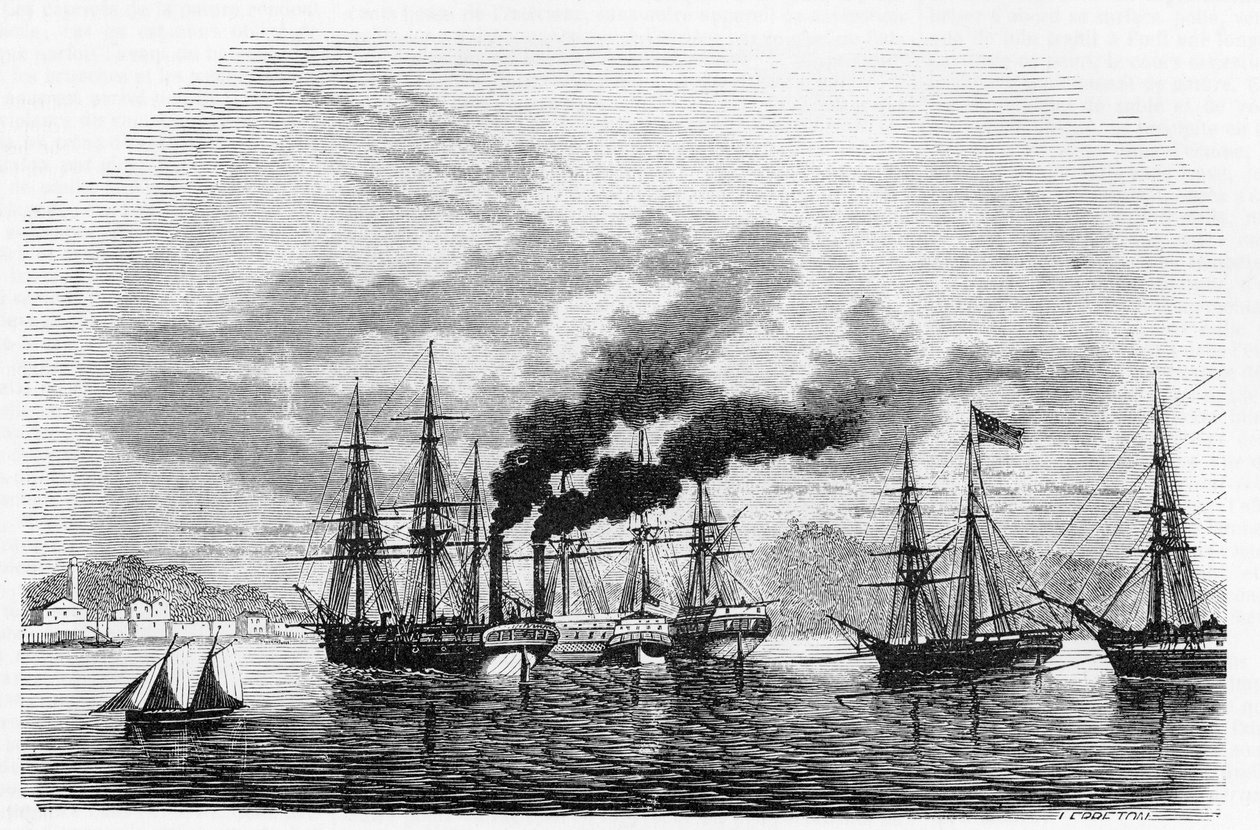 Historie USA: Steamboat od Unknown artist