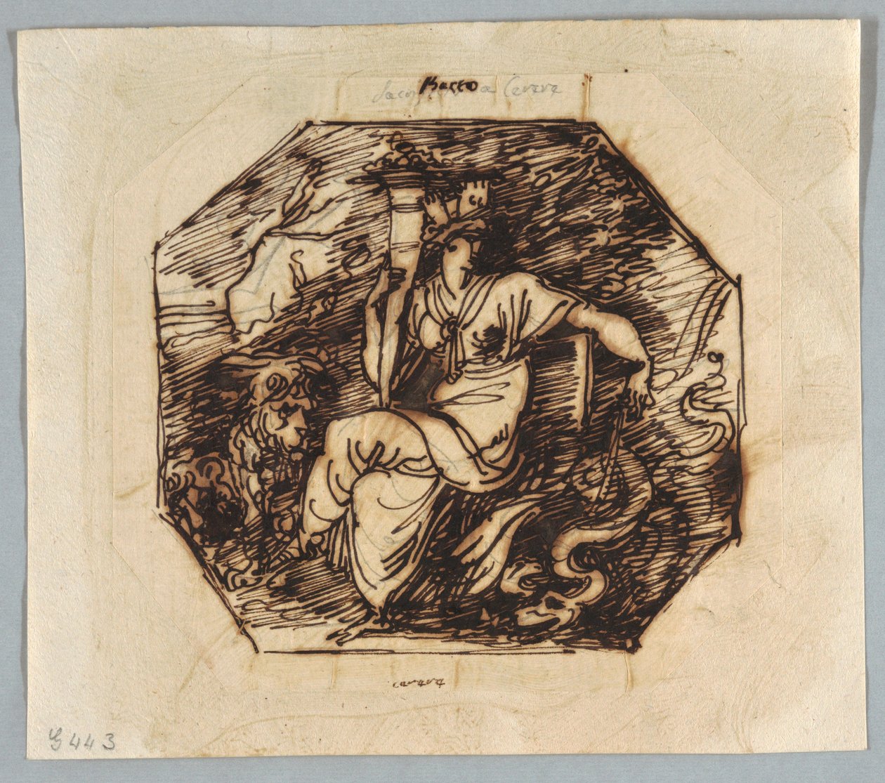 Kresba, Ceres, asi 1810 od Unknown artistUnknown artist