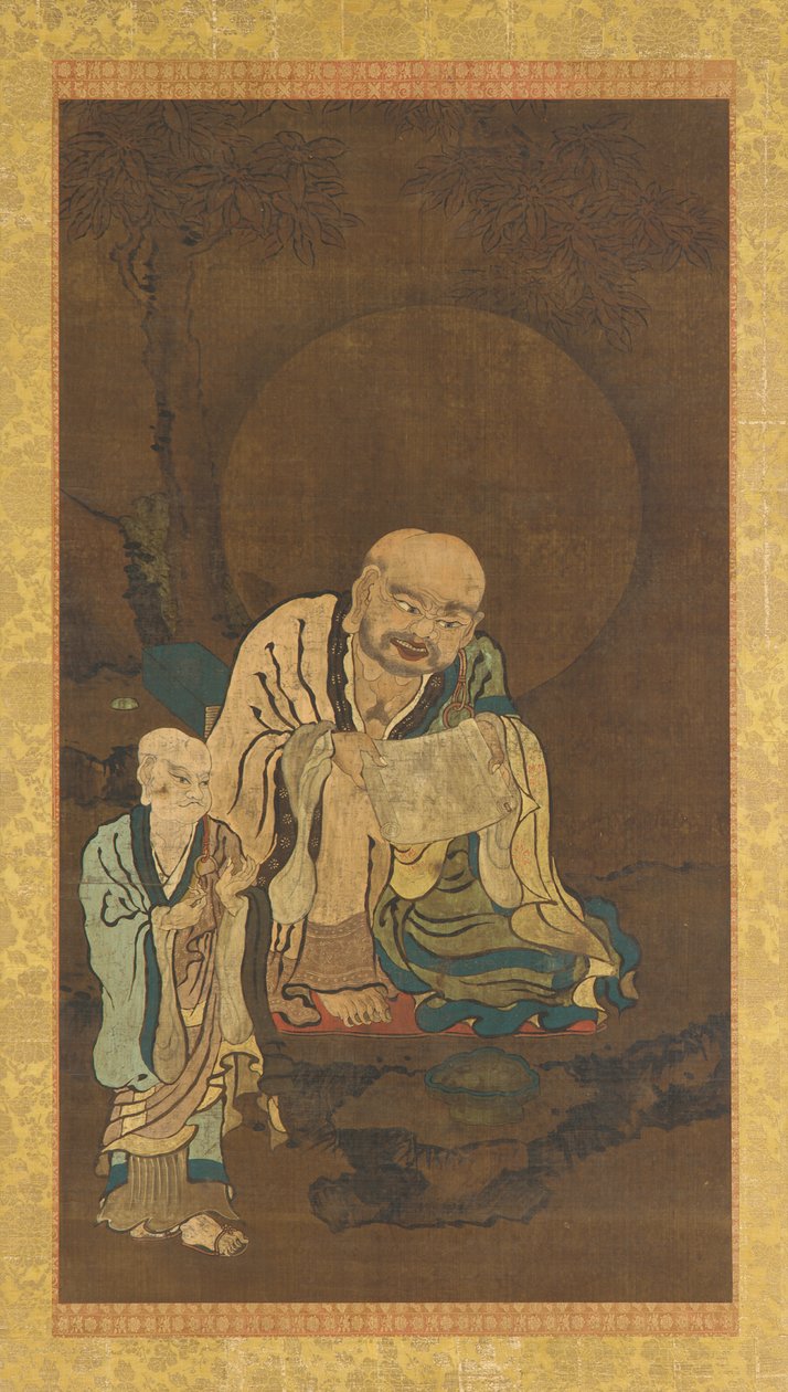 Luohan a obsluha od Unknown artist