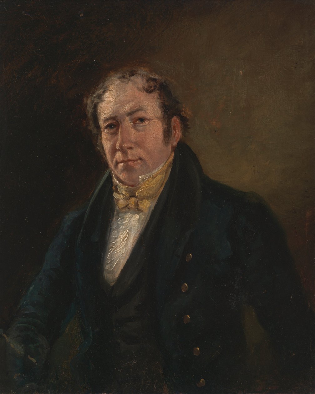 Muž jménem Thomas Bewick (?) od Unknown artist