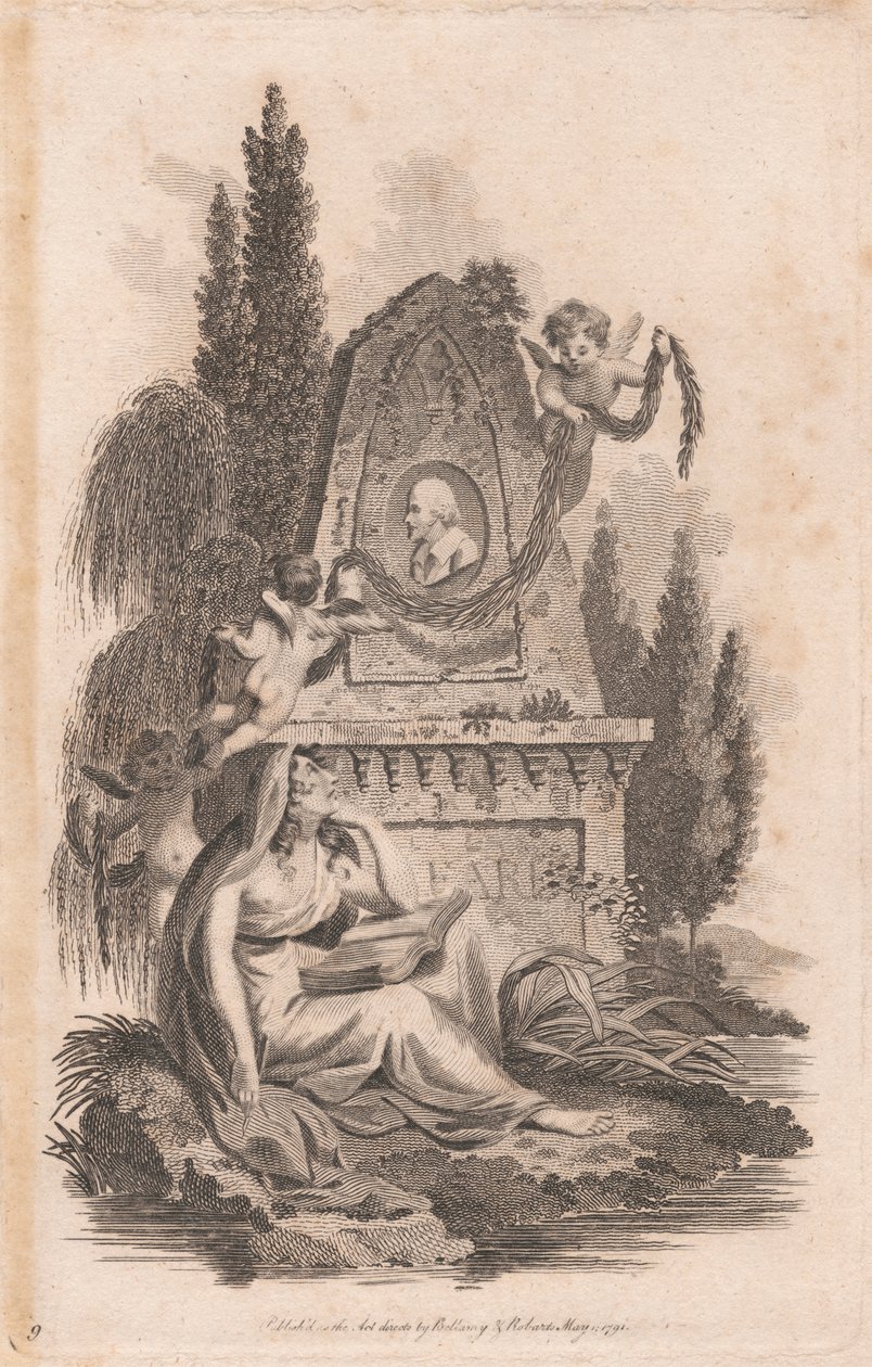 Památník Shakespeara od Unknown artist