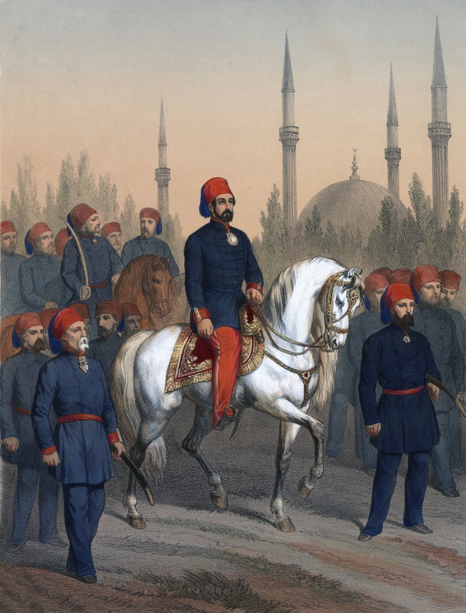 Abdulmecid I od Unknown artist