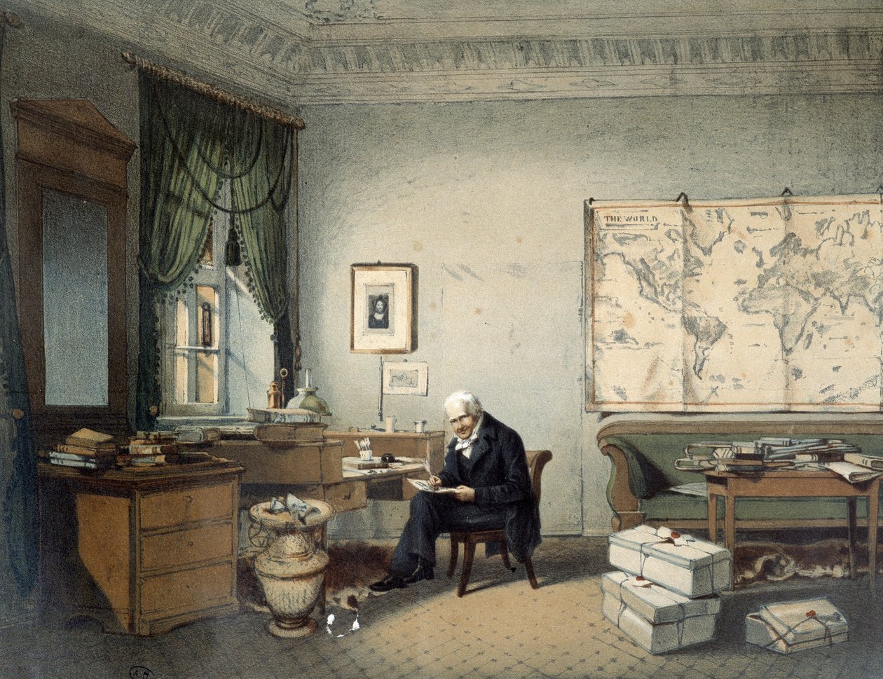Alexander von Humboldt (Alexandr z Humboldtu od Unknown artist