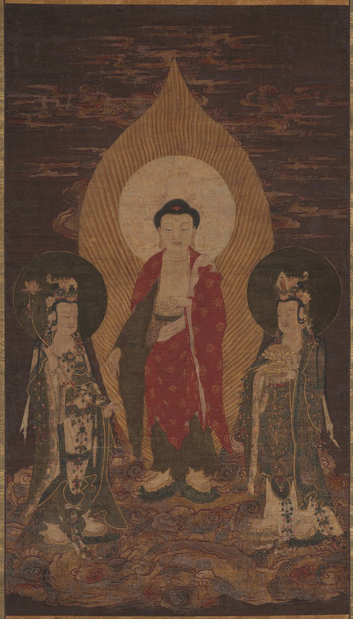 Amitābha Triáda od Unknown artist