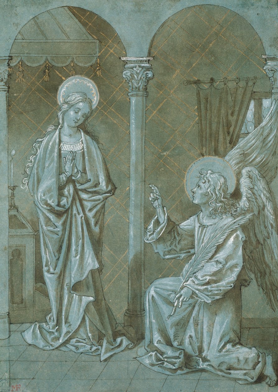 Zvěstování od Unknown artist