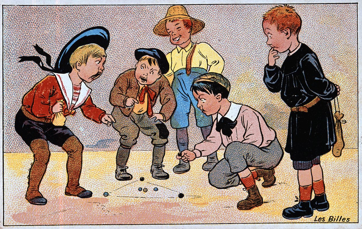 Sada míčků, v. 1895 od Unknown artist