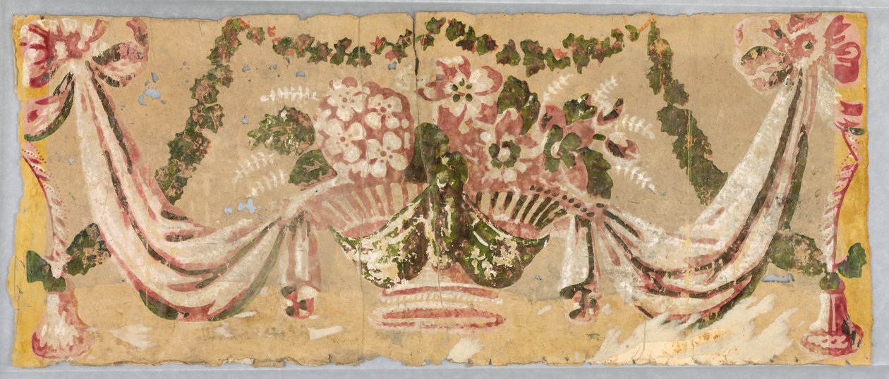 Fragment bandboxu od Unknown artist