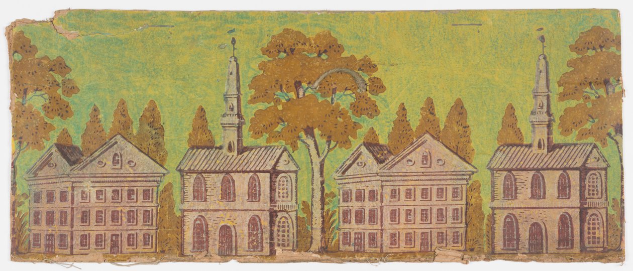 Fragment bandboxu od Unknown artist