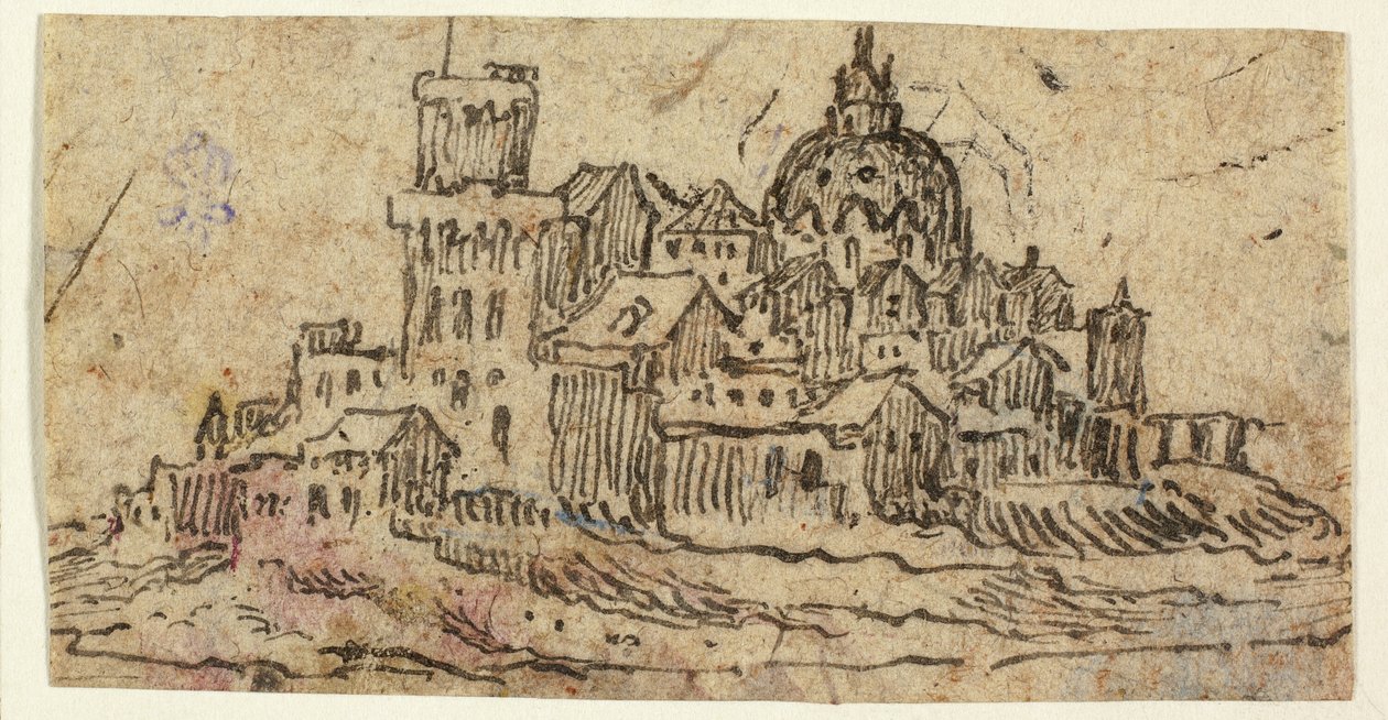 Citadela s kupolí od Unknown artist