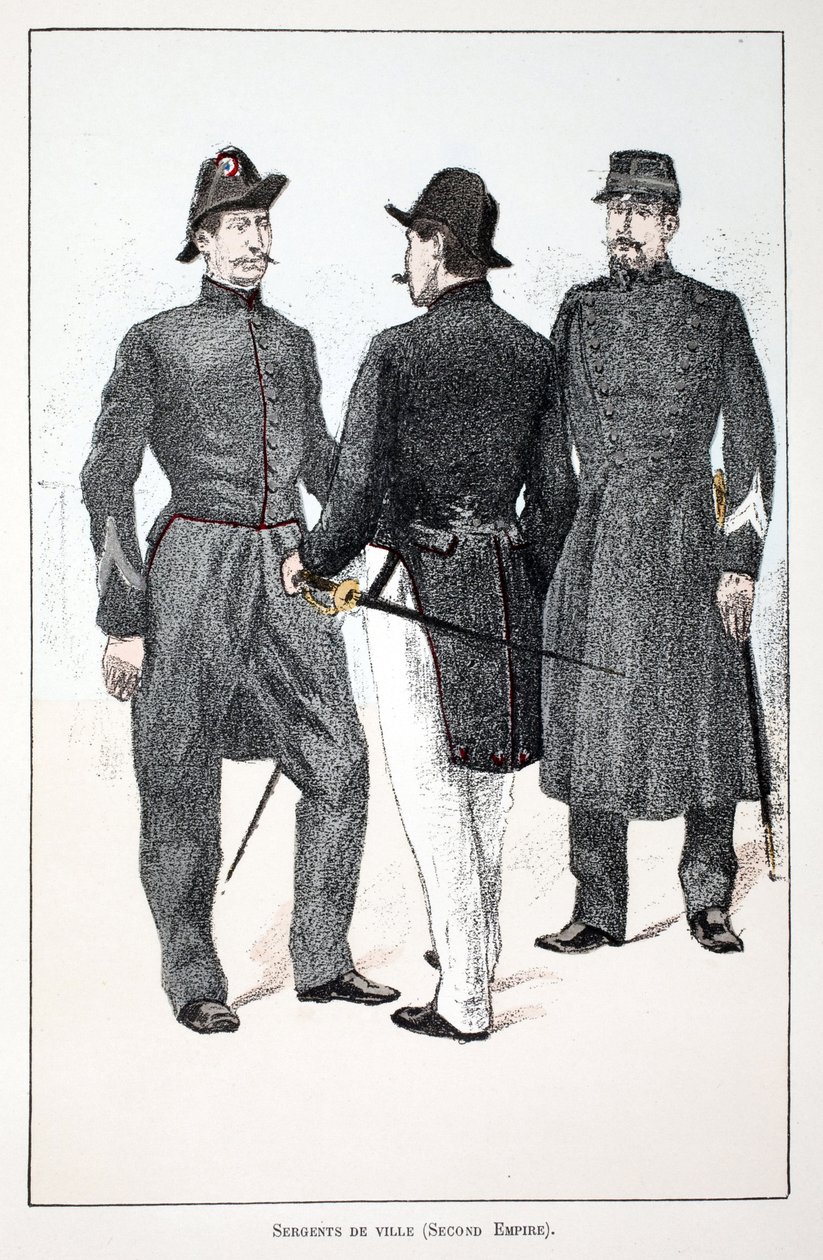 Městští seržanti (Druhé impérium od Unknown artist