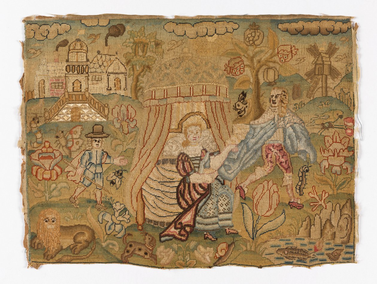 Vyšívaný obrázek od Unknown artist