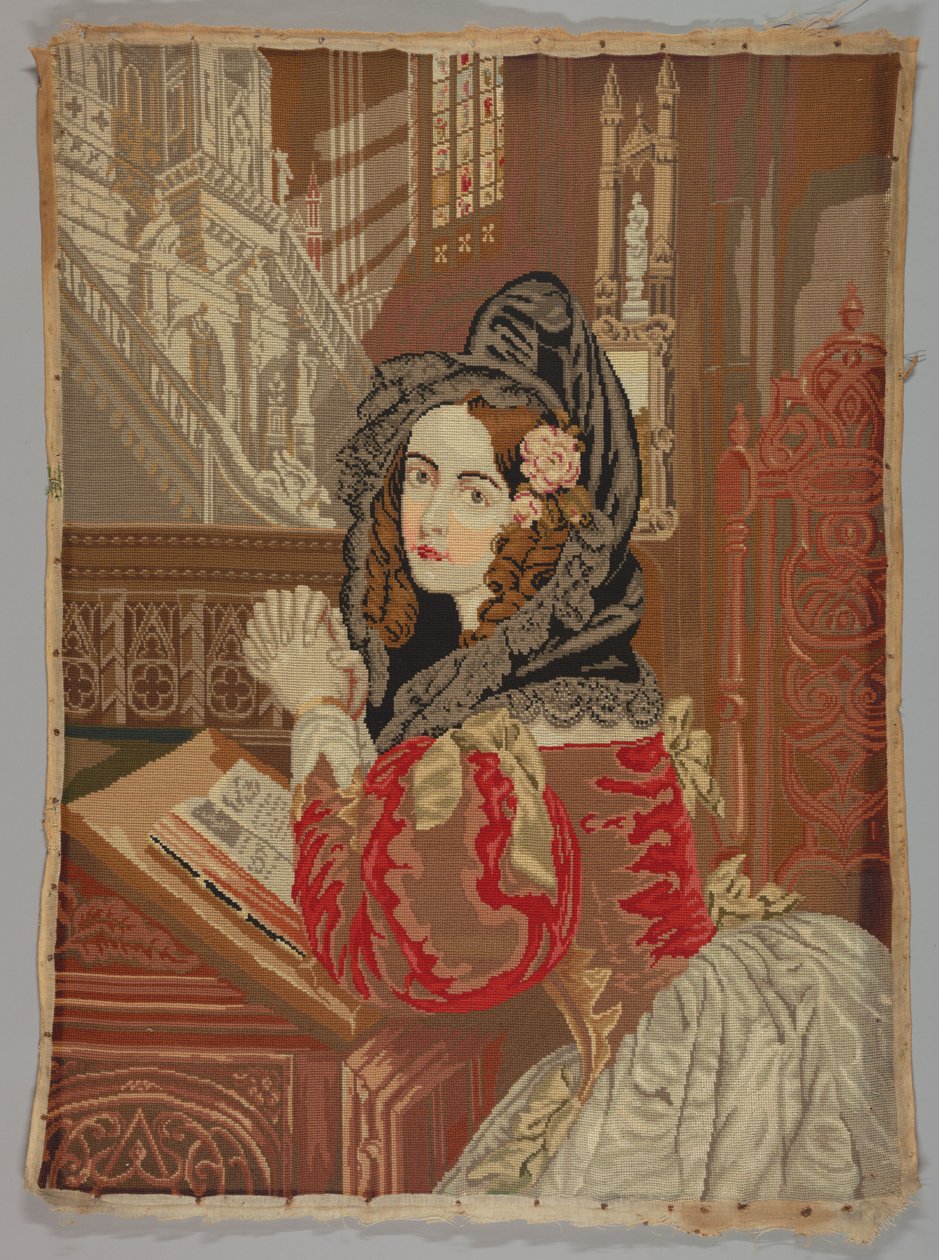 Vyšívaný obrázek od Unknown artist