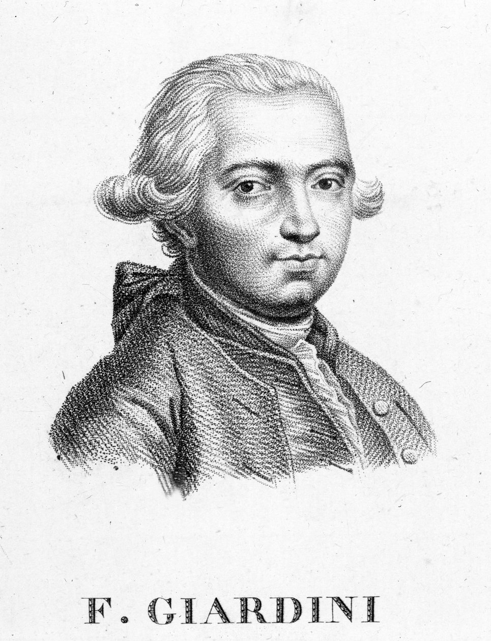 Felice Giardini (1716-1796), italský houslista a skladatel od Unknown artist