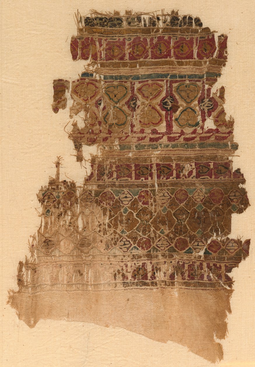 Fragment textilie ve stylu Tiraz od Unknown artist