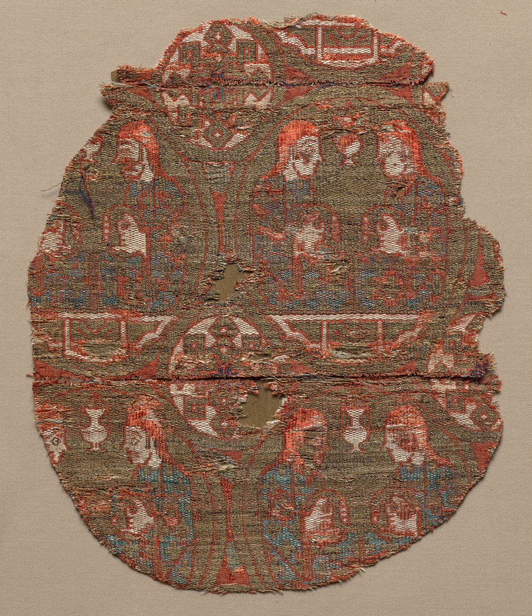 Fragment s hudebníky od Unknown artist