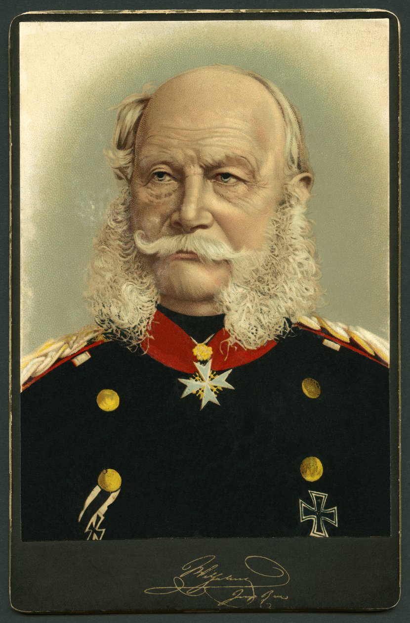 Guillaume I. (Guillaume Frederic Louis de Hohenzollern) od Unknown artist