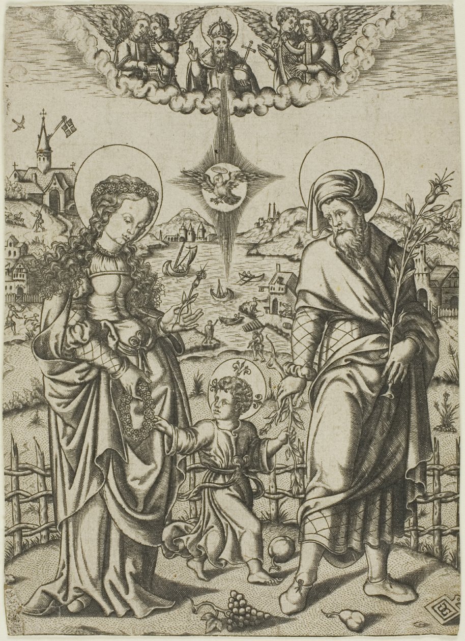 Svatá rodina od Unknown artist