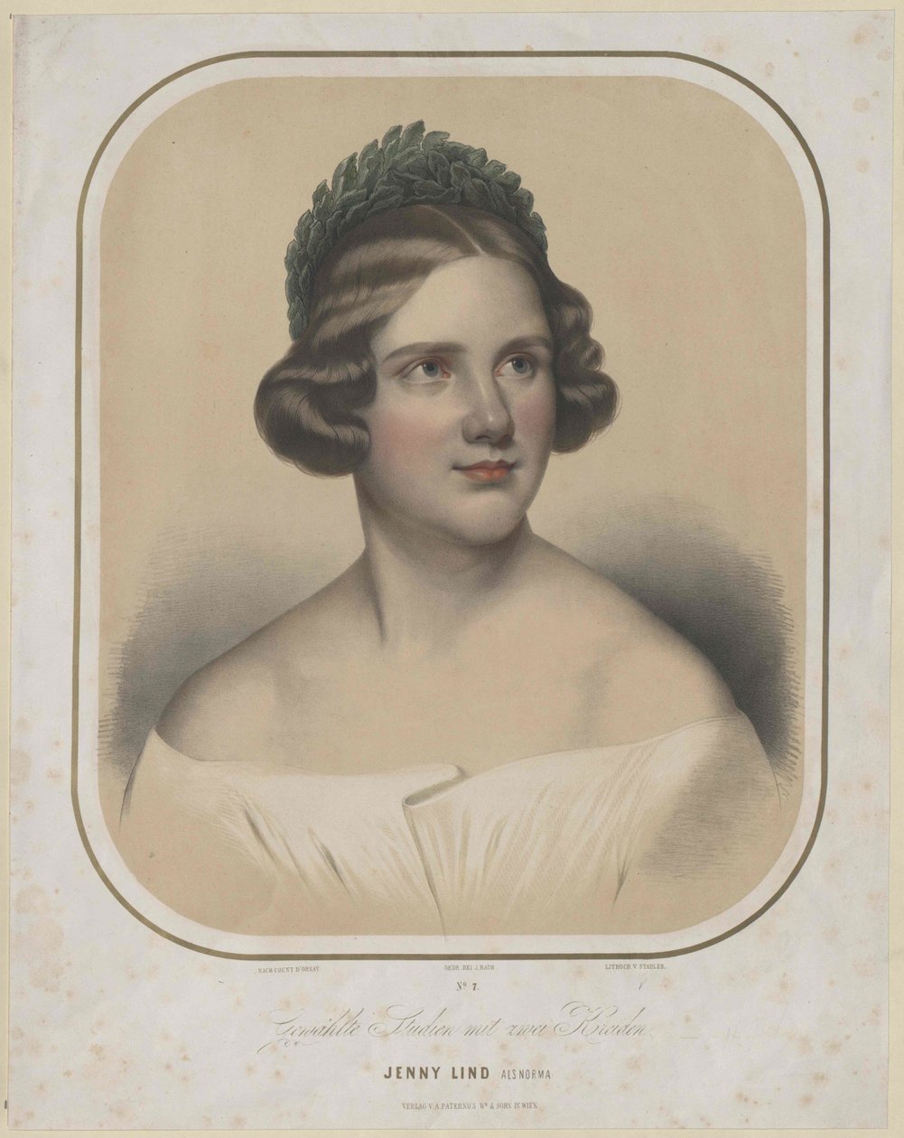 Jenny Lind (tisk) od Unknown artist