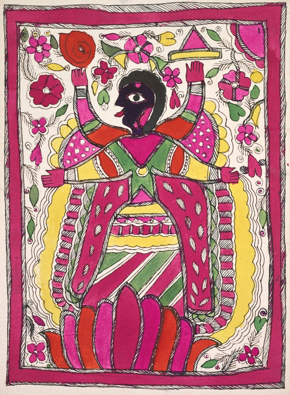 Velká, víceruká postava obrácená doleva od Unknown artist