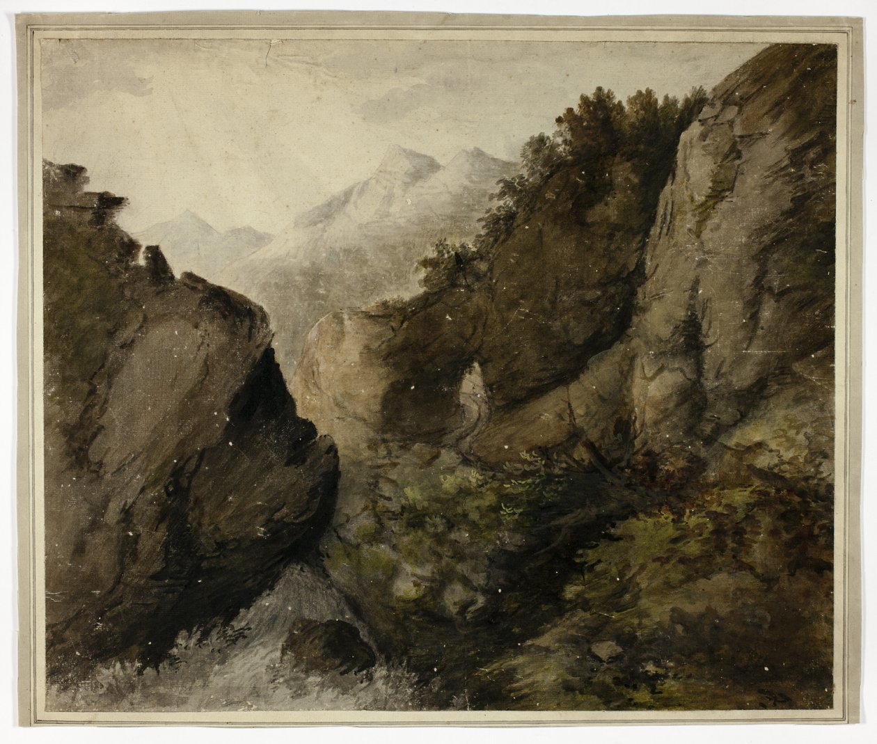 Horská krajina od Unknown artist