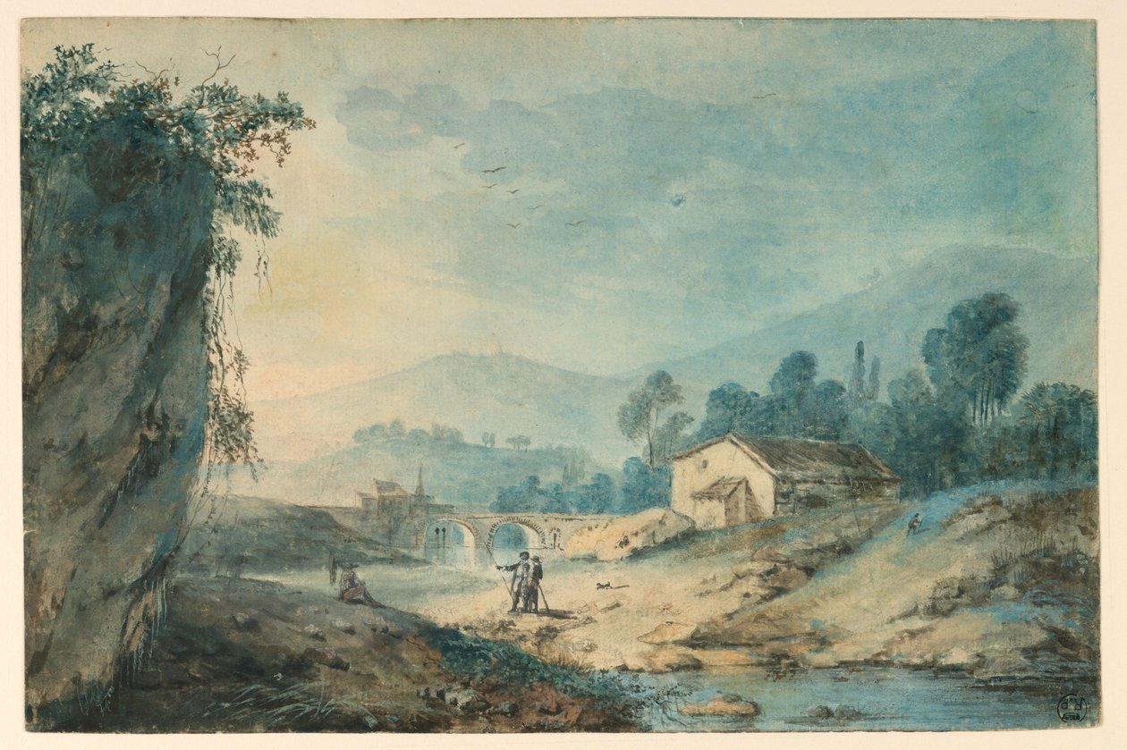 Horská krajina od Unknown artist
