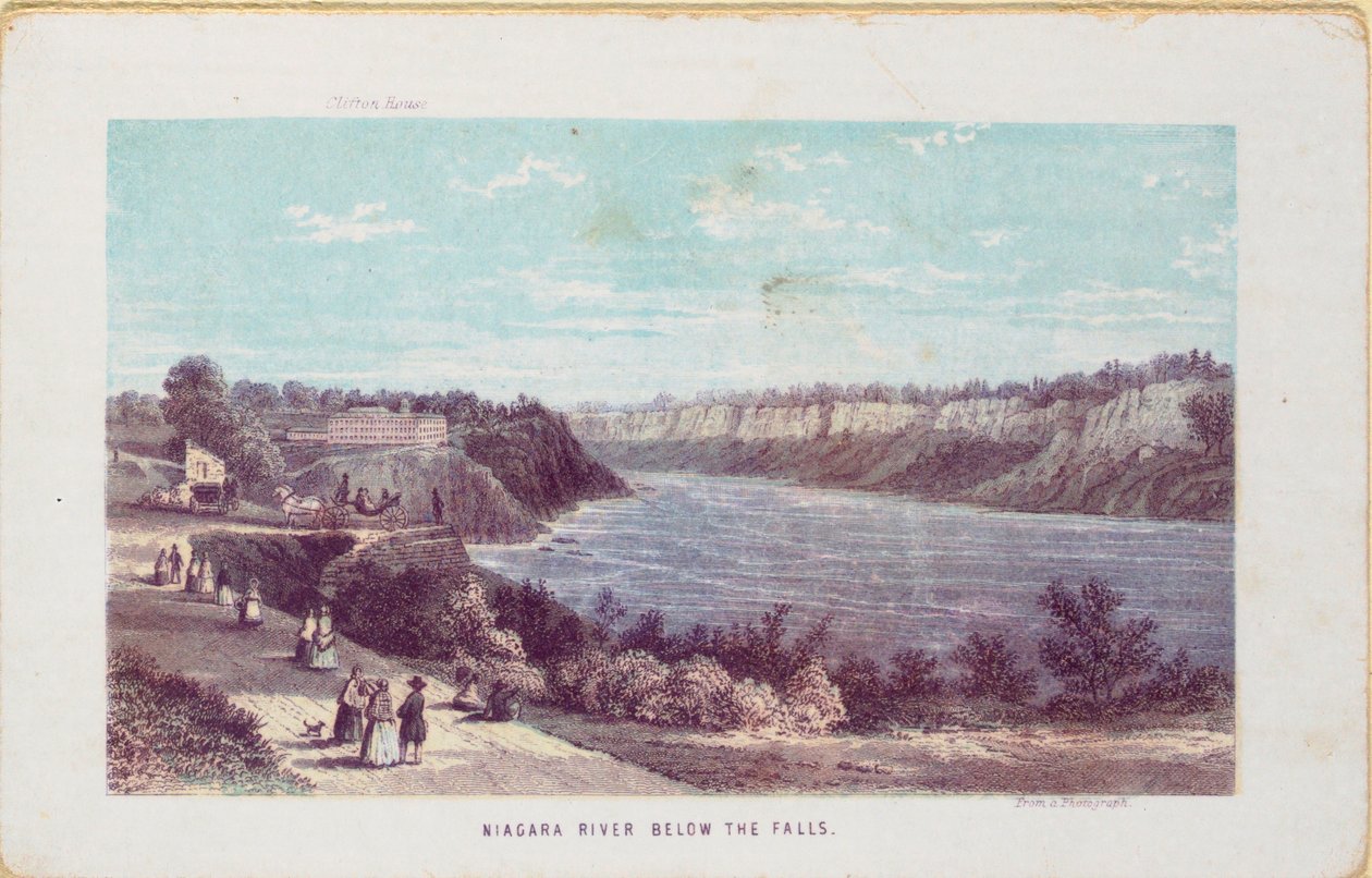 Niagarské vodopády od Unknown artist