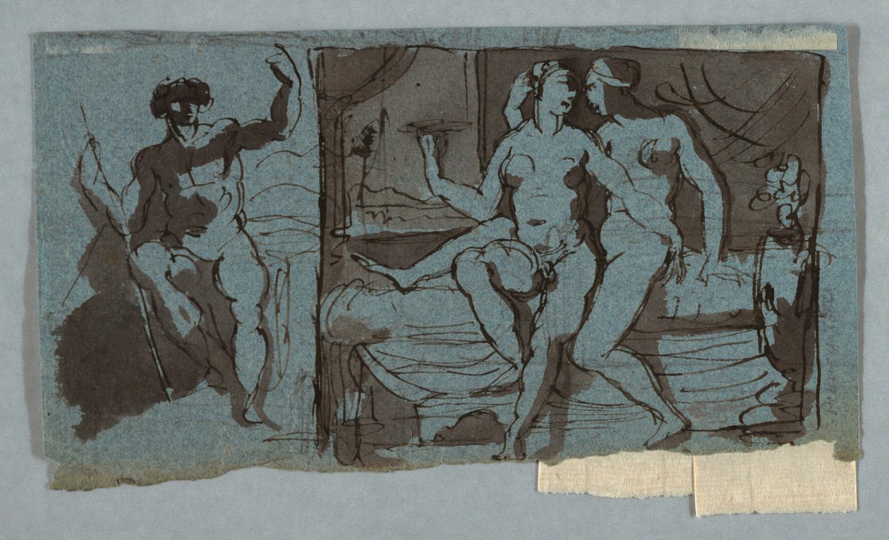 Paříž, Zeus na návštěvě Callisto od Unknown artist