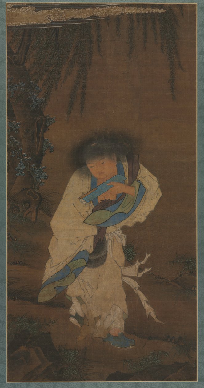 básník a samotář Han Shan od Unknown artist